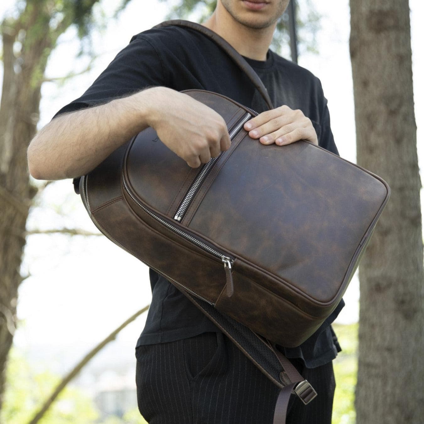 Pella Genuine Leather Backpack