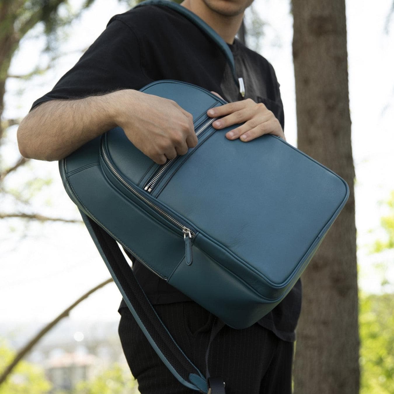 Pella Genuine Leather Backpack