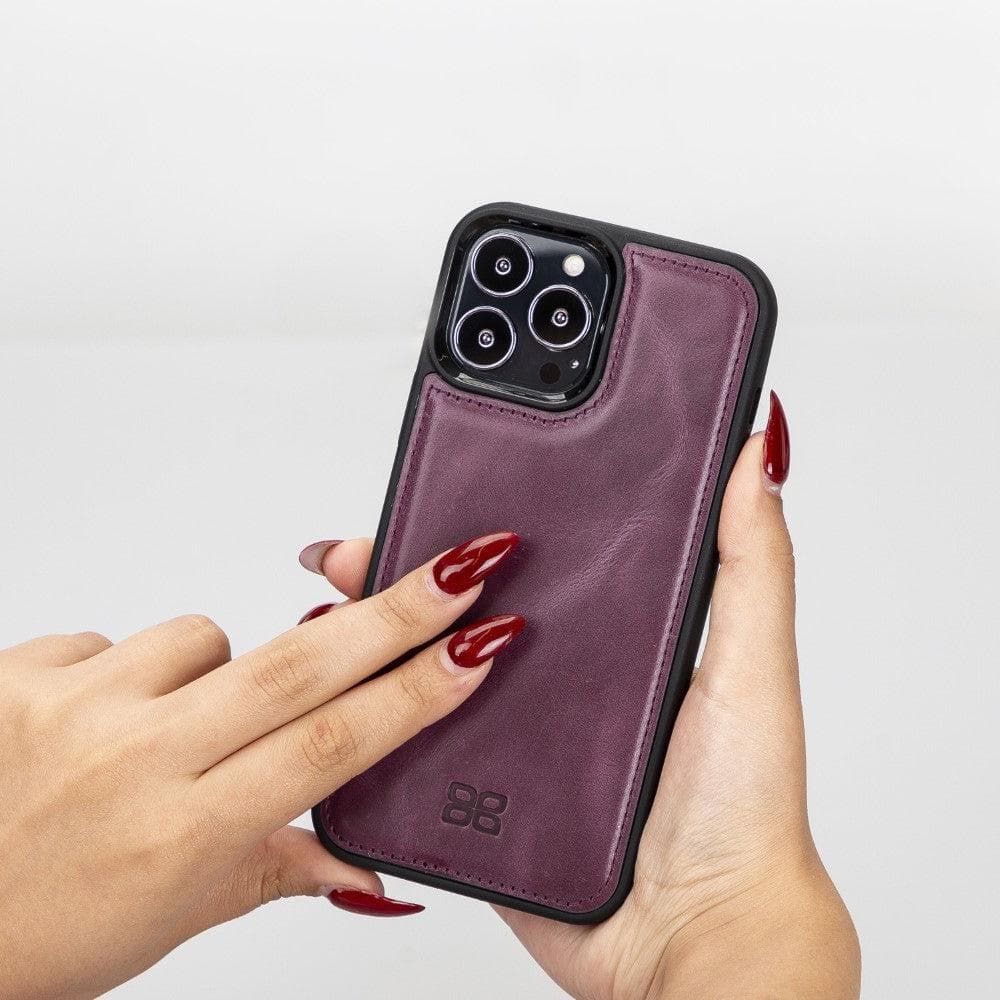 Flex Cover Genuine Leather iPhone 13 Pro Max Case