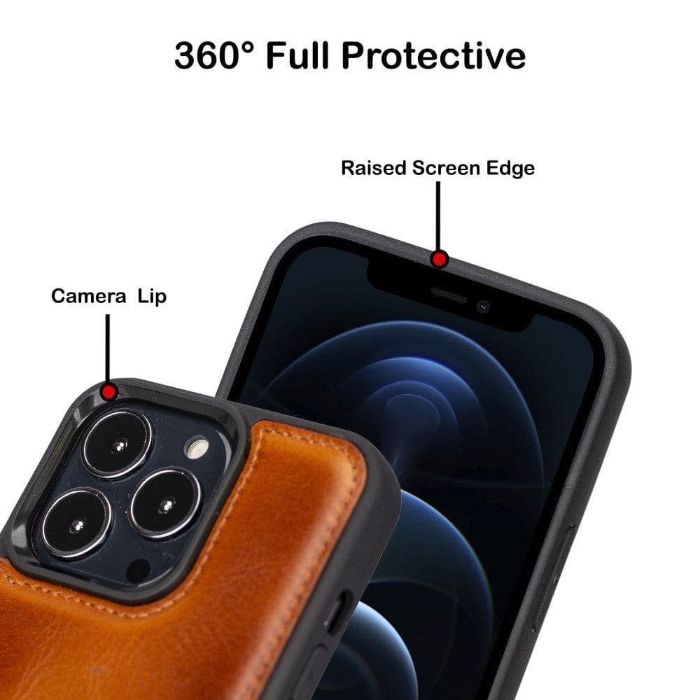 Flex Cover Genuine Leather iPhone 13 Case