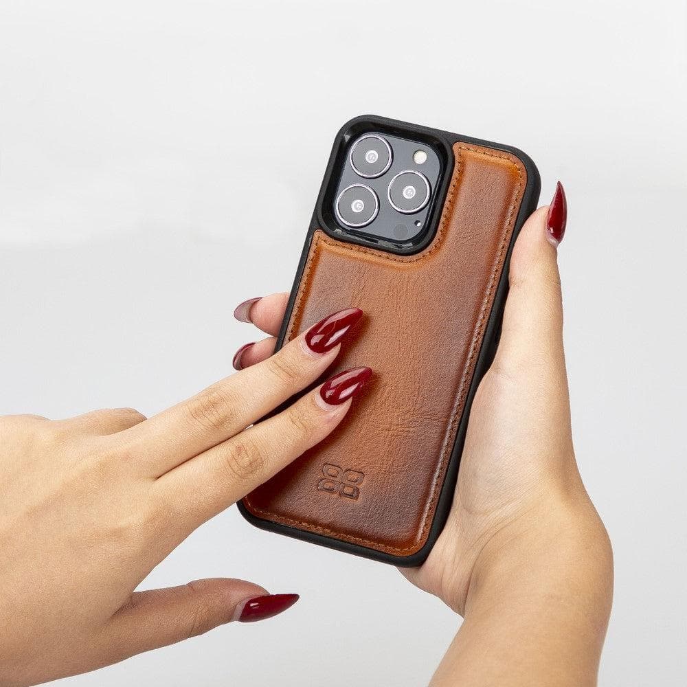 Flex Cover Genuine Leather iPhone 13 Pro Case