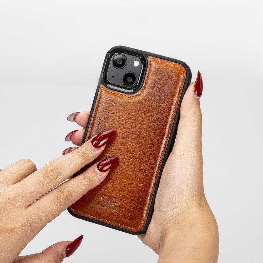 Flex Cover Genuine Leather iPhone 13 Case
