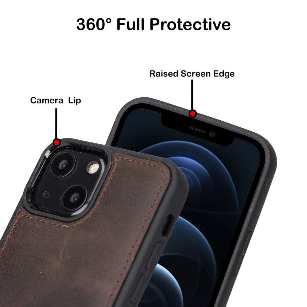 Flex Cover Genuine Leather iPhone 13 Mini Case