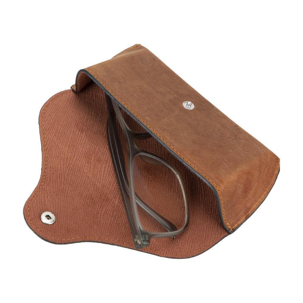 Roan Leather Glasses Case - saracleather