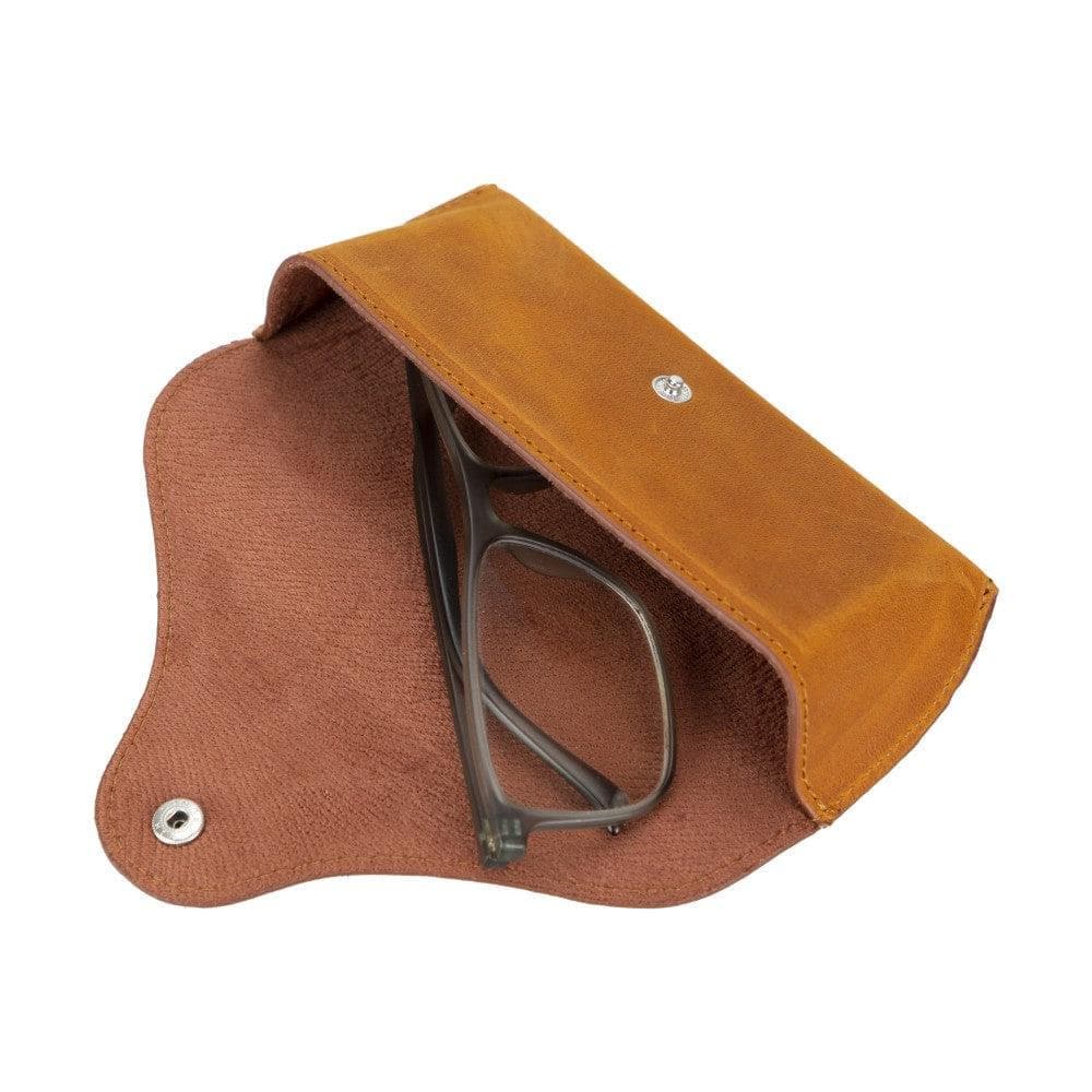 Roan Leather Glasses Case - saracleather