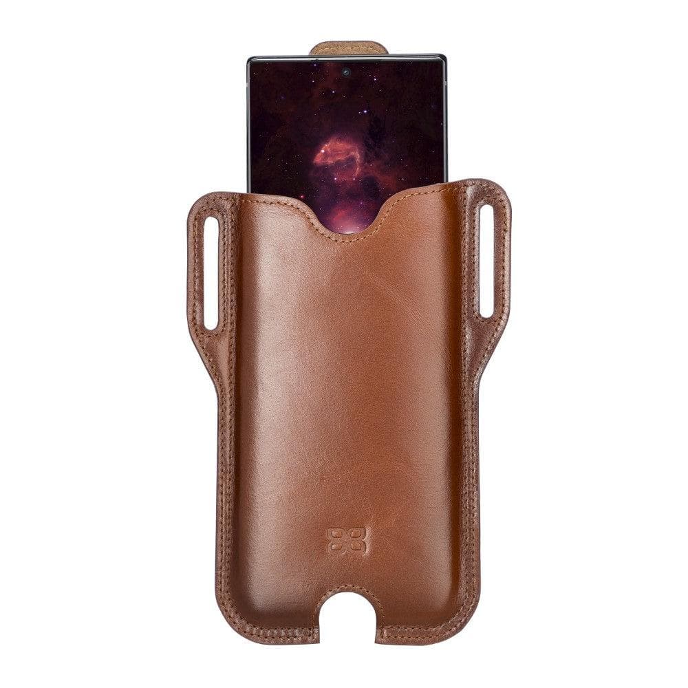 Eton Samsung Note 10 Plus Genuine Leather Belt Clip Case