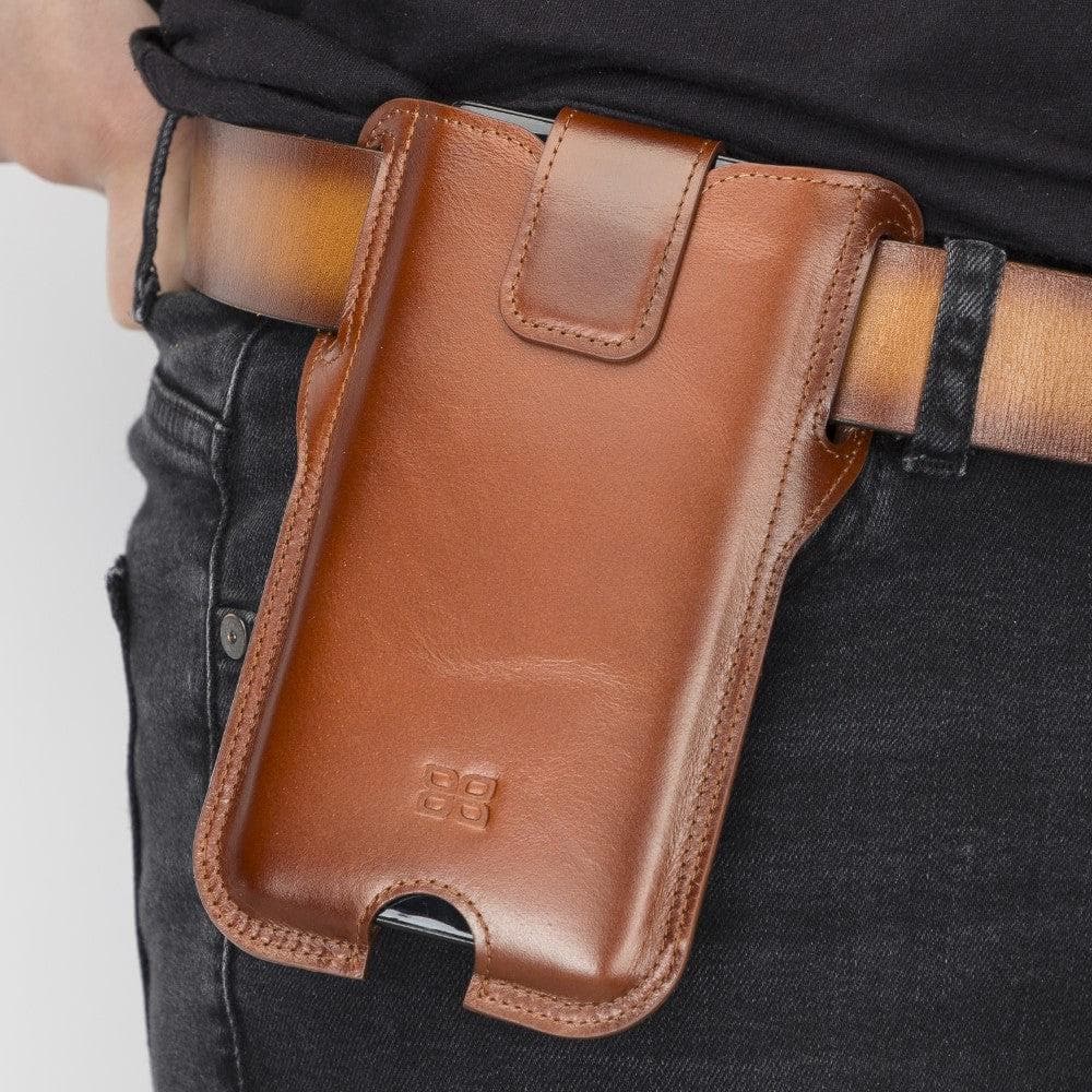 Eton Samsung Note 10 Plus Genuine Leather Belt Clip Case