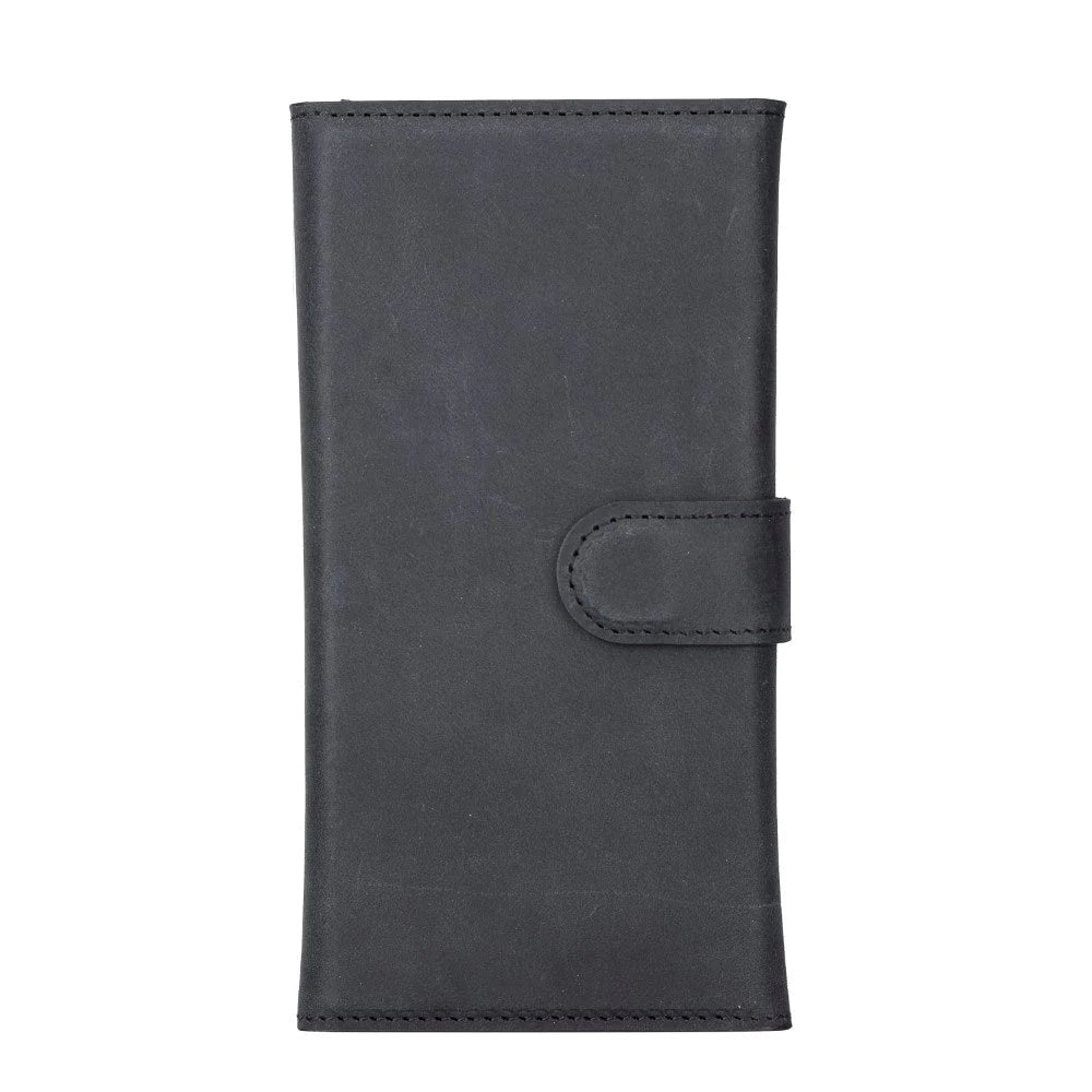 Santa Samsung Galaxy S22 Plus Genuine Leather Detachable Wallet Case