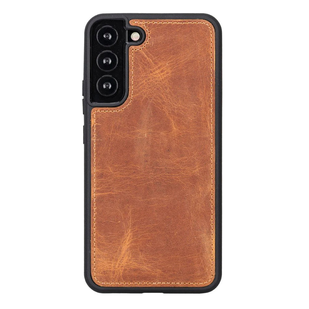 Santa Samsung Galaxy S22 Plus Genuine Leather Detachable Wallet Case