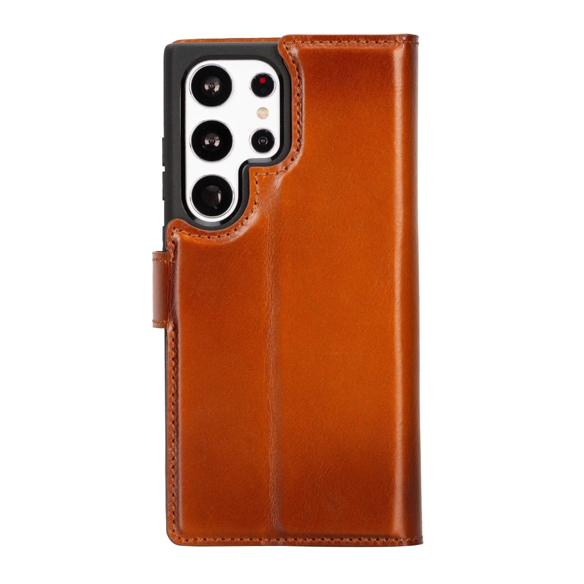 Magic Samsung Galaxy S23 Ultra Detachable Leather Wallet Case