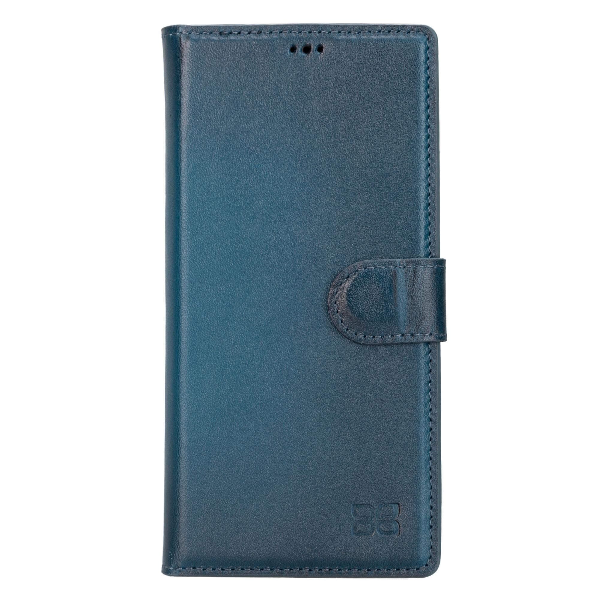 Magic Samsung Galaxy S23 Plus Detachable Genuine Leather Wallet Case