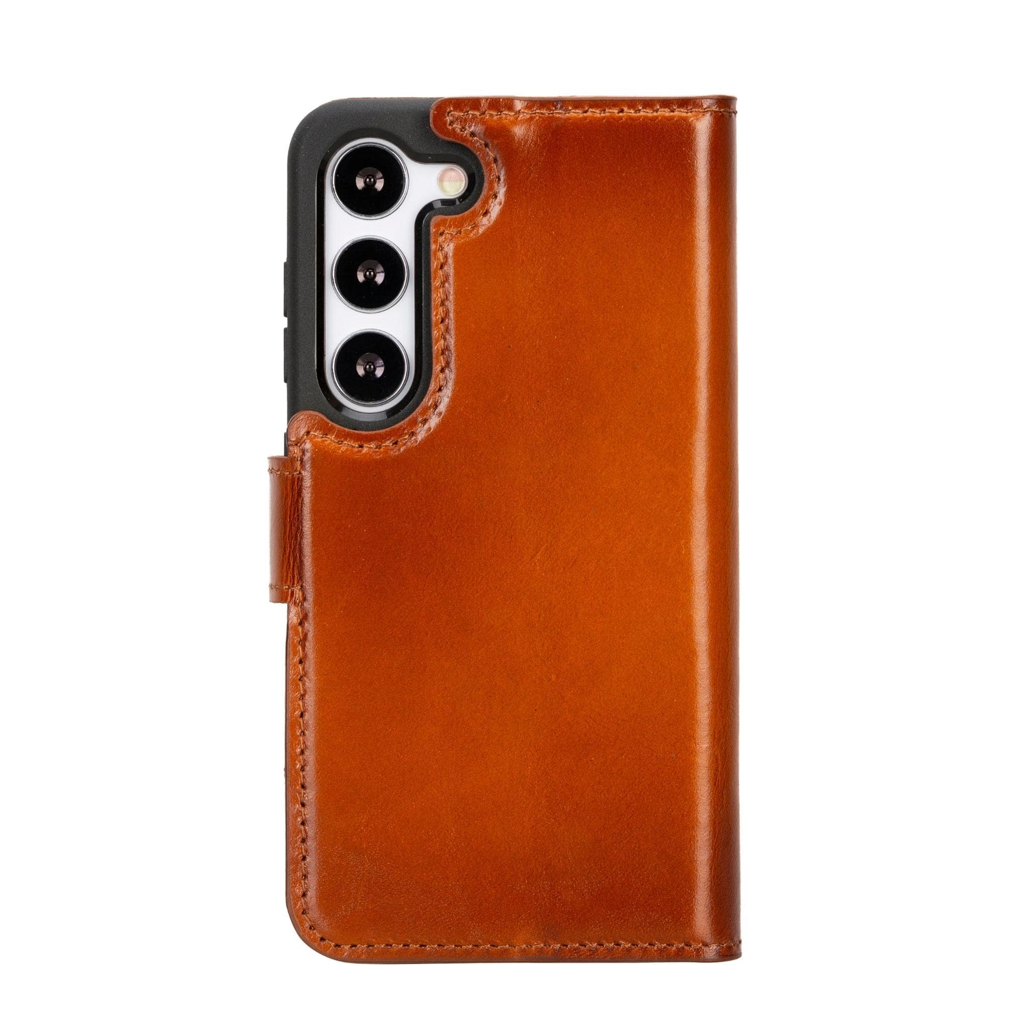 Magic Samsung Galaxy S23 Ultra Detachable Leather Wallet Case