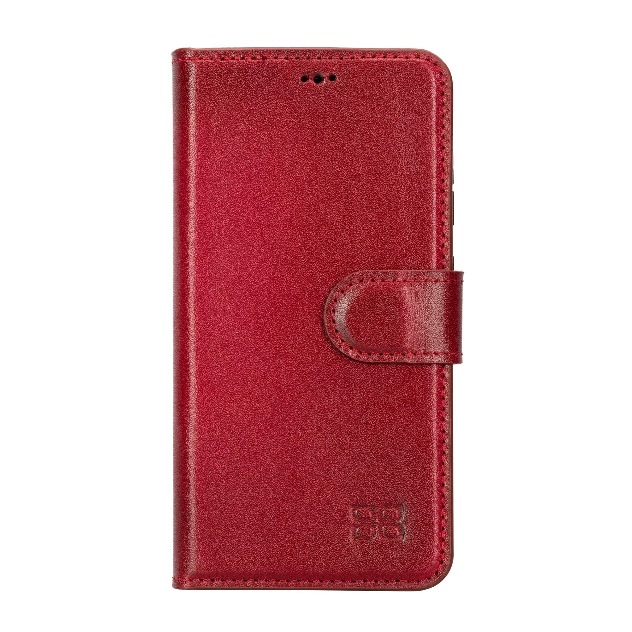 Magic Samsung Galaxy S23 Plus Detachable Genuine Leather Wallet Case