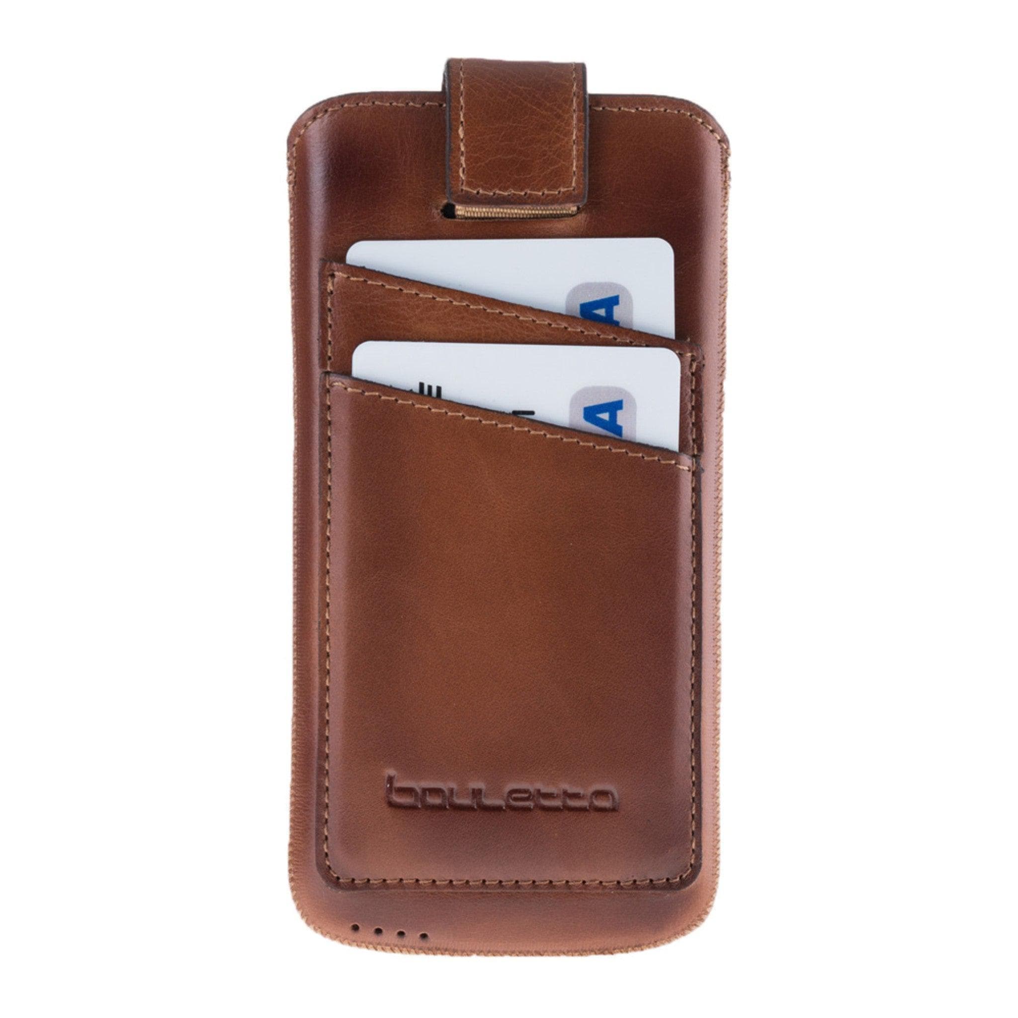 Multicase Samsung Galaxy Series Genuine Leather Case with Card Holder | Galaxy S25 Series, S24 Series