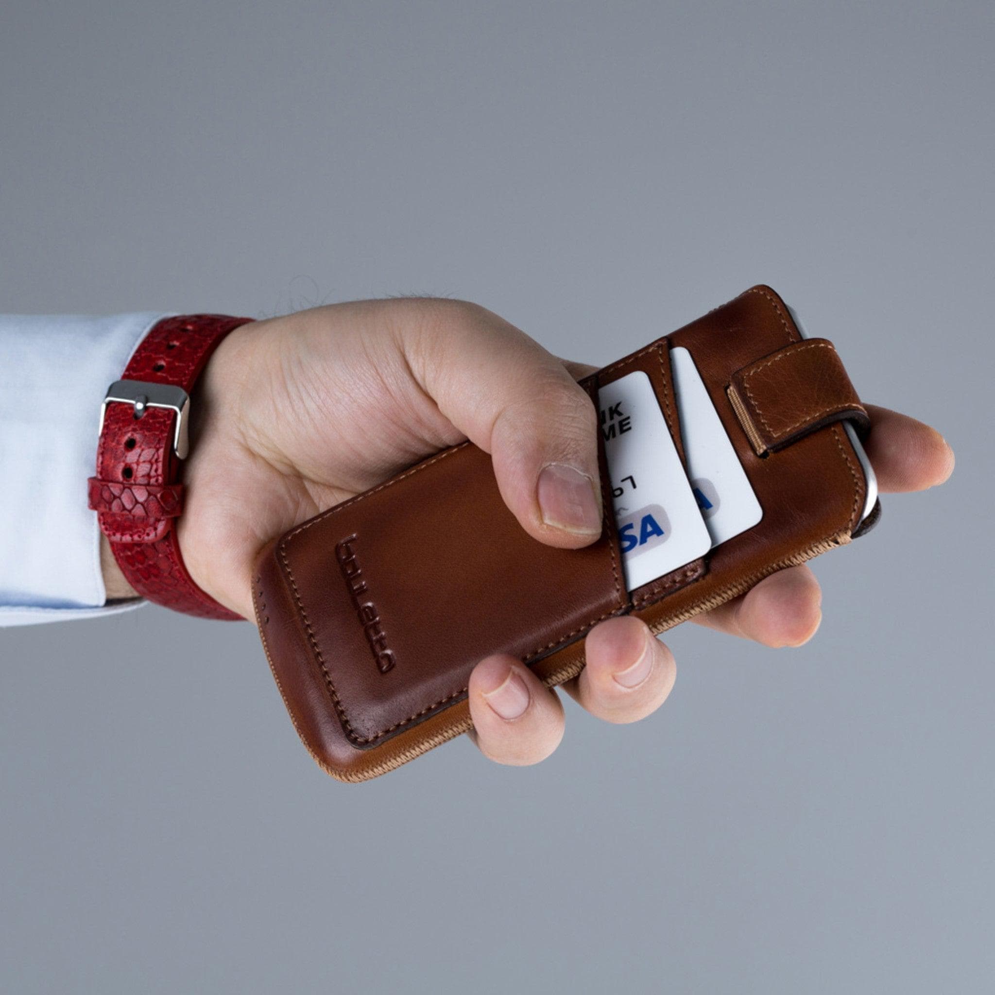 Multicase Samsung Galaxy Series Genuine Leather Case with Card Holders | Galaxy S23, S22, S21, S20, S10, Note 20, Note 10