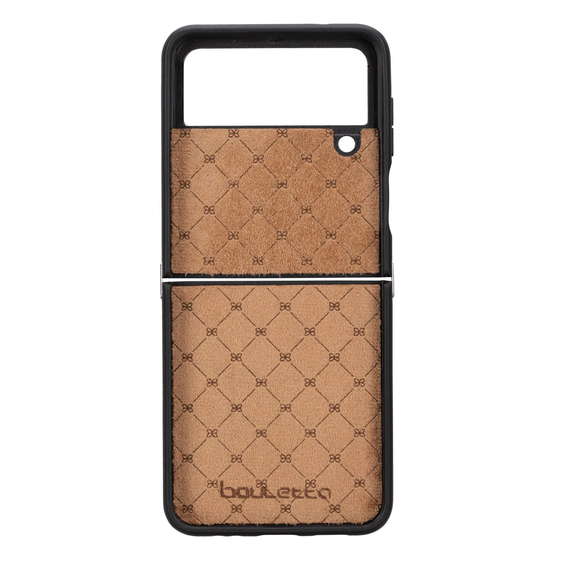 Flex Cover Genuine Leather Samsung Z Flip 4 Case