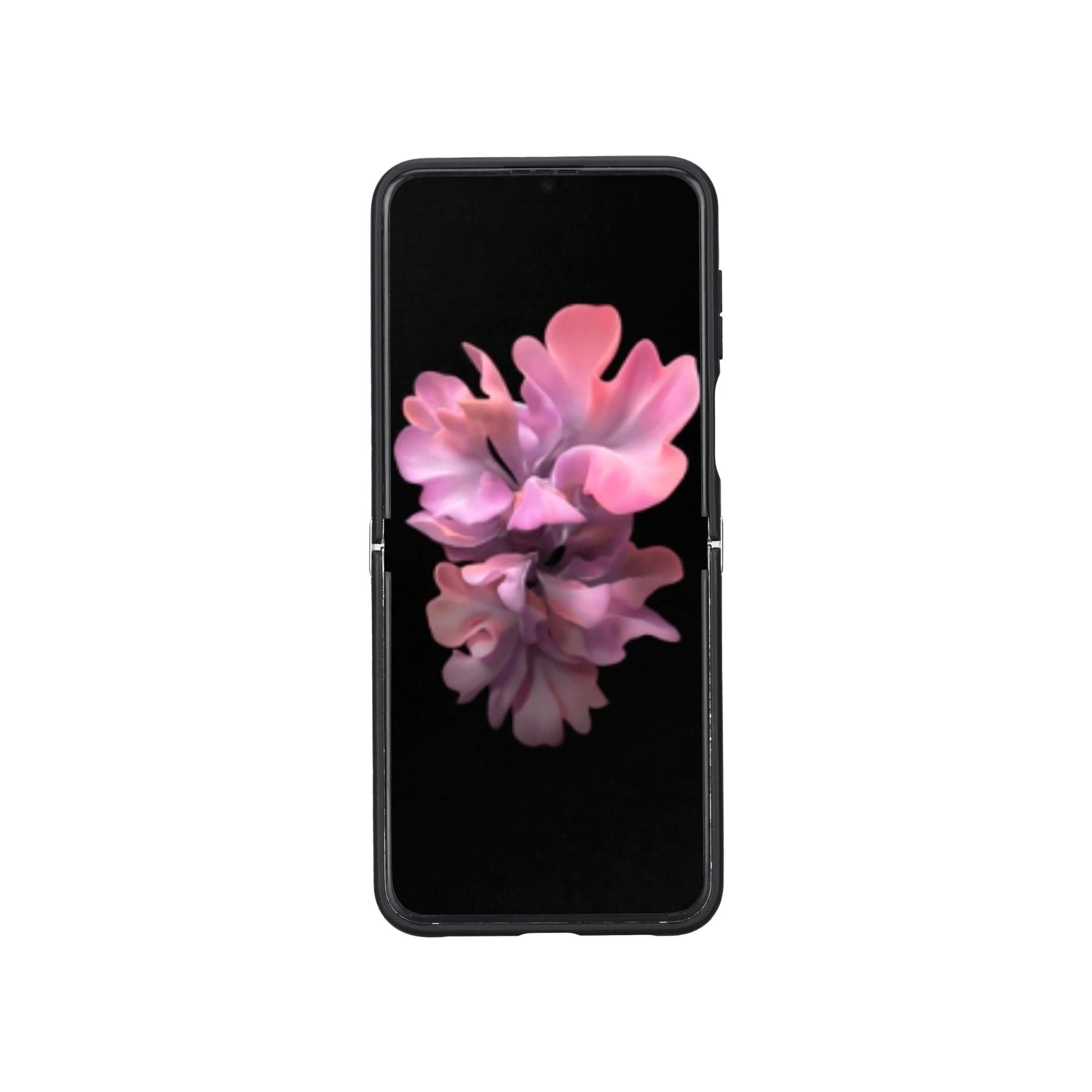 Flex Cover Genuine Leather Samsung Z Flip 5 Case