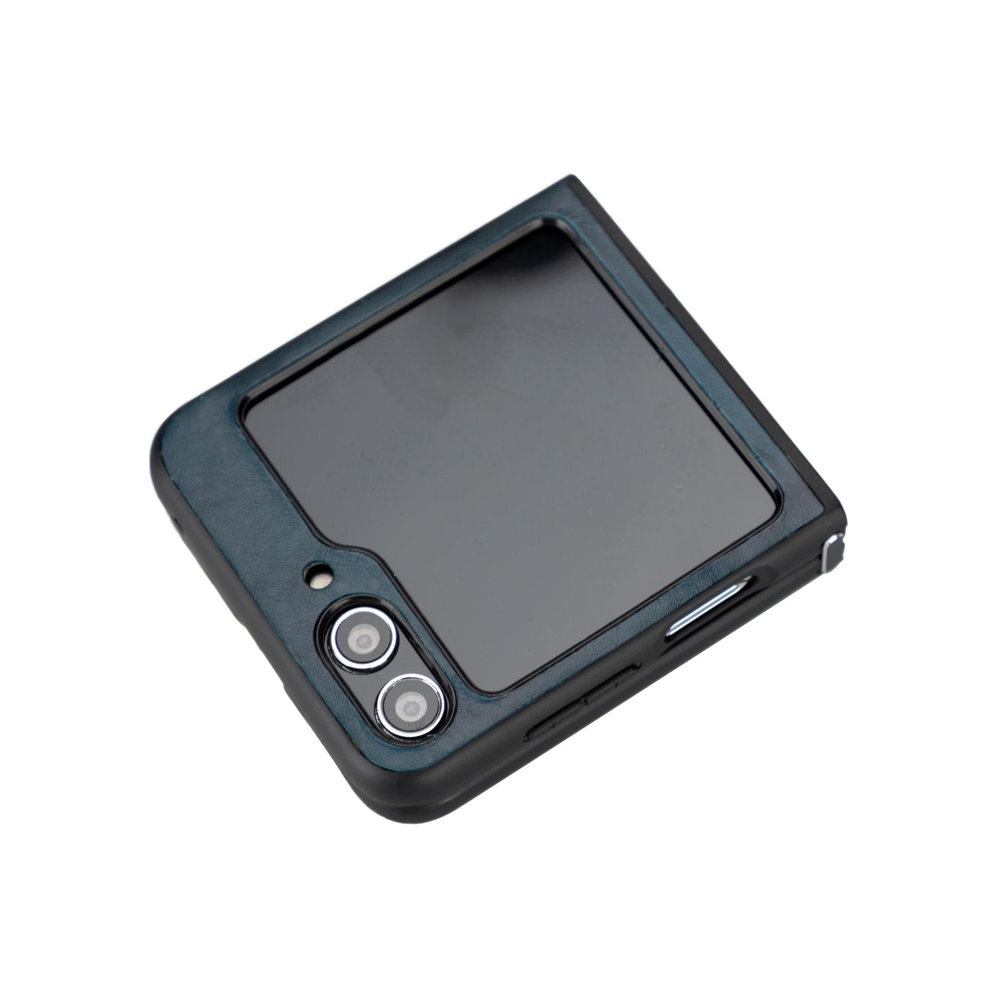 Flex Cover Genuine Leather Samsung Z Flip 5 Case