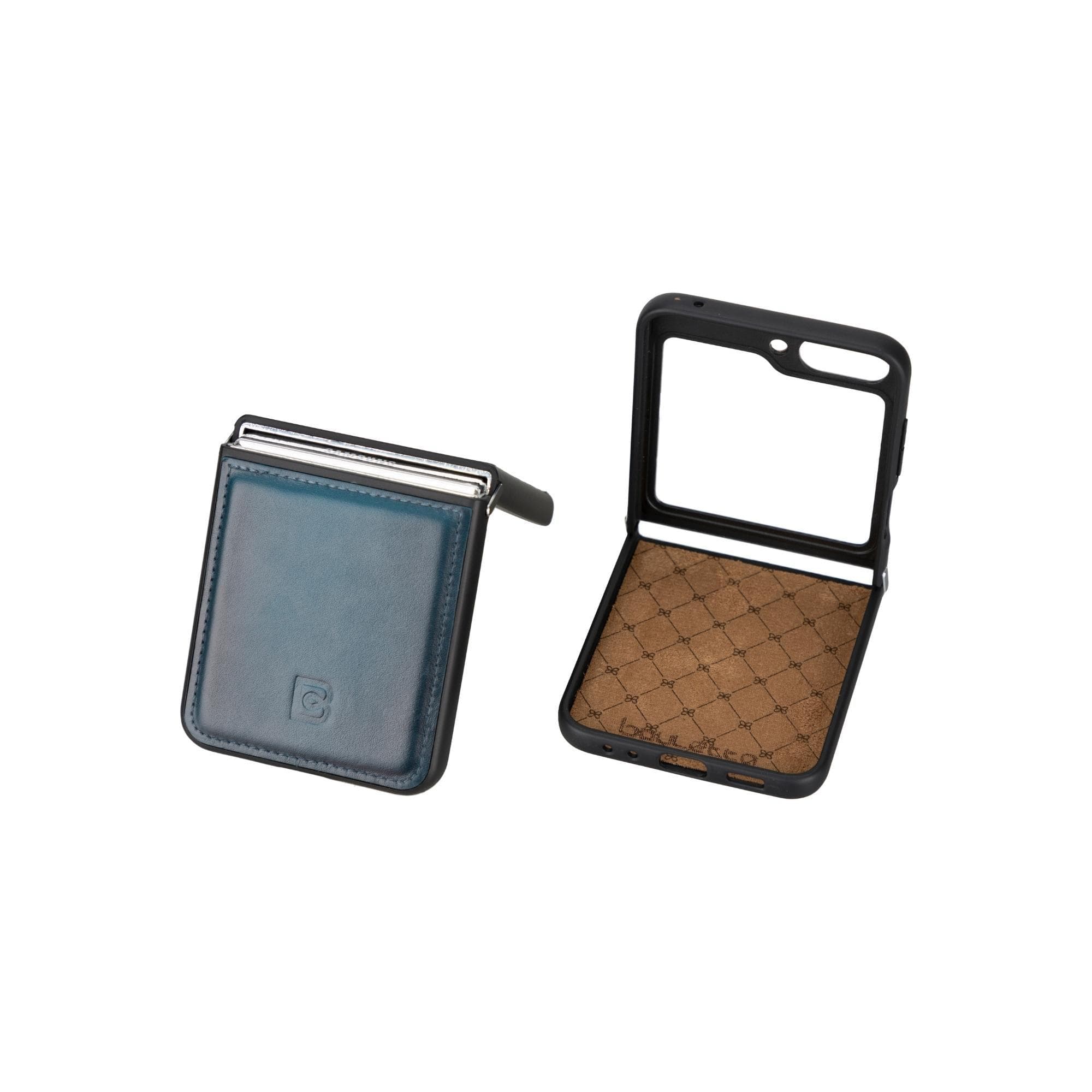 Flex Cover Genuine Leather Samsung Z Flip 5 Case