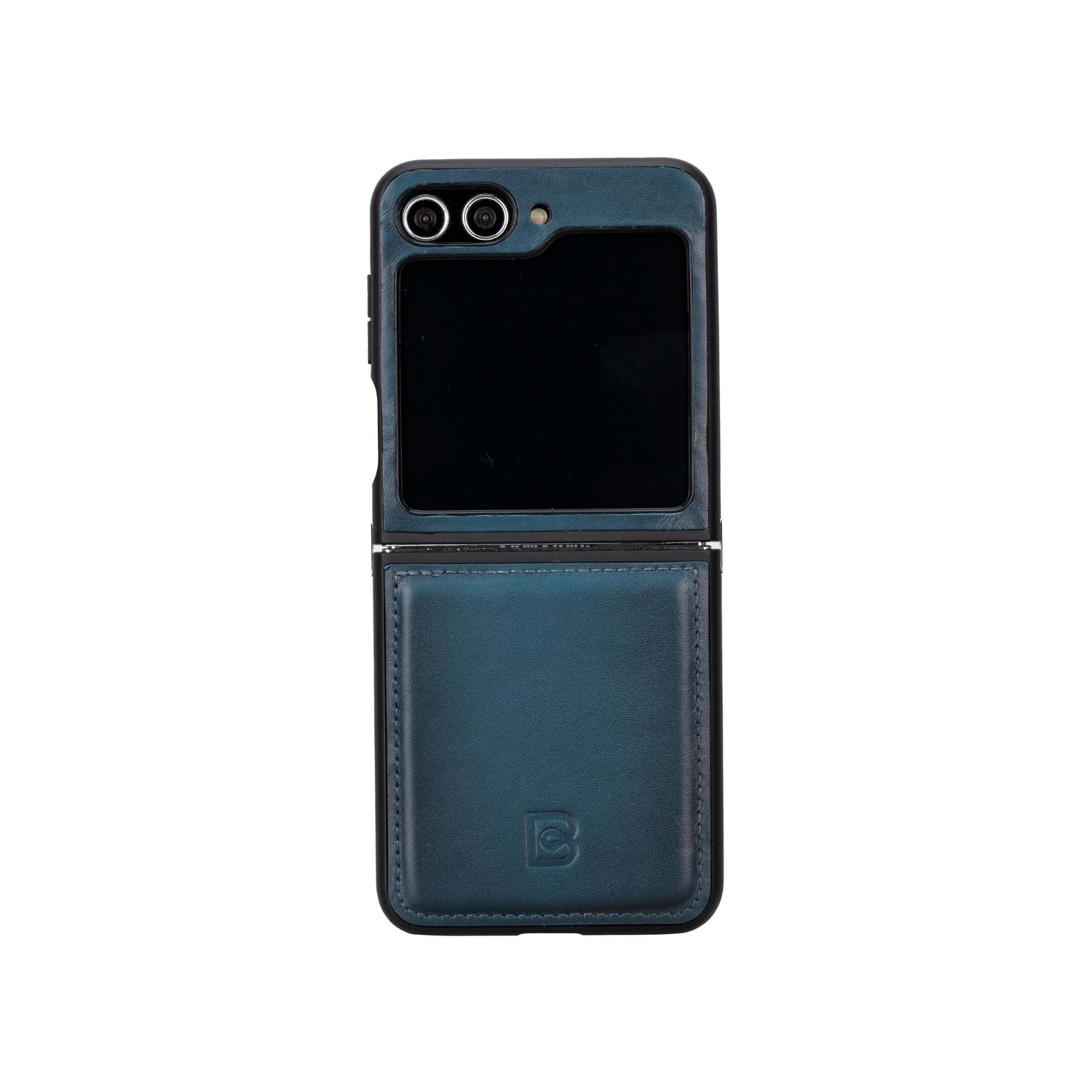Flex Cover Genuine Leather Samsung Z Flip 5 Case