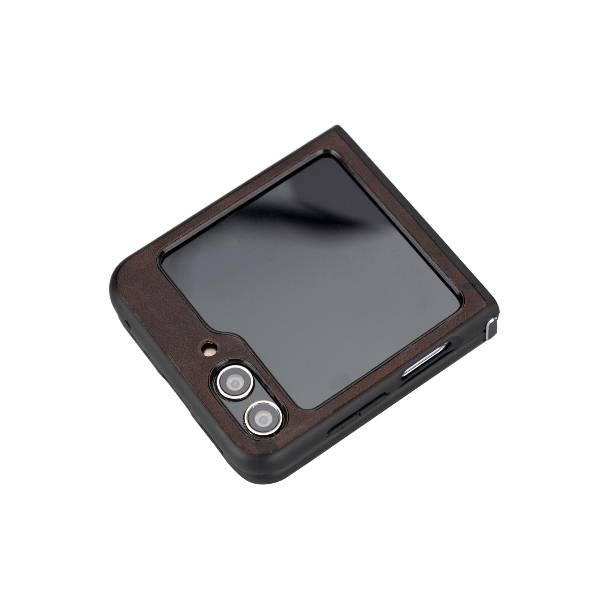 Flex Cover Genuine Leather Samsung Z Flip 5 Case
