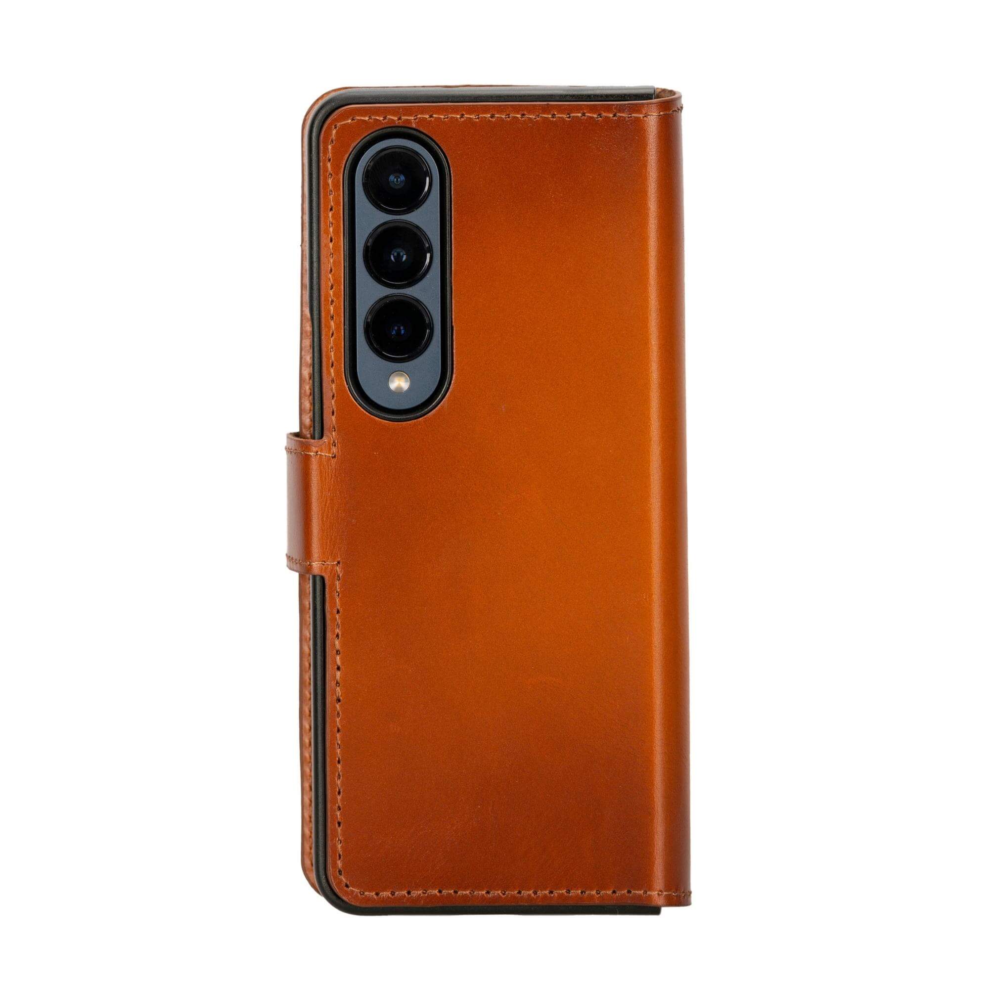Wallet ID Samsung Galaxy Z Fold 4 Genuine Leather Folio Case