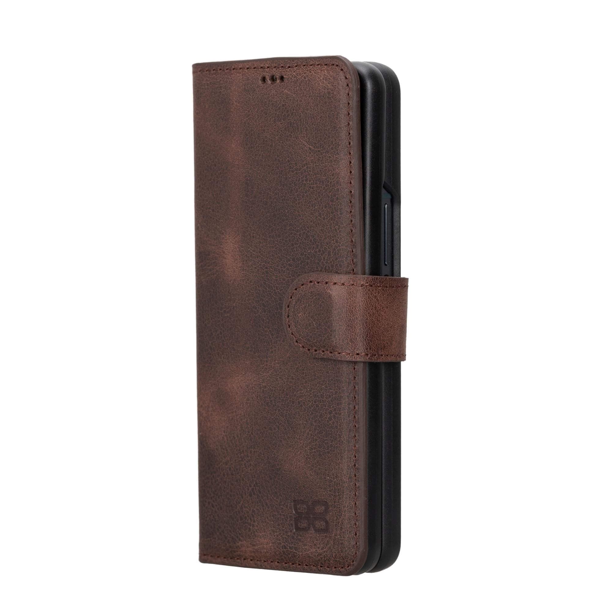 Wallet ID Samsung Galaxy Z Fold 4 Genuine Leather Folio Case
