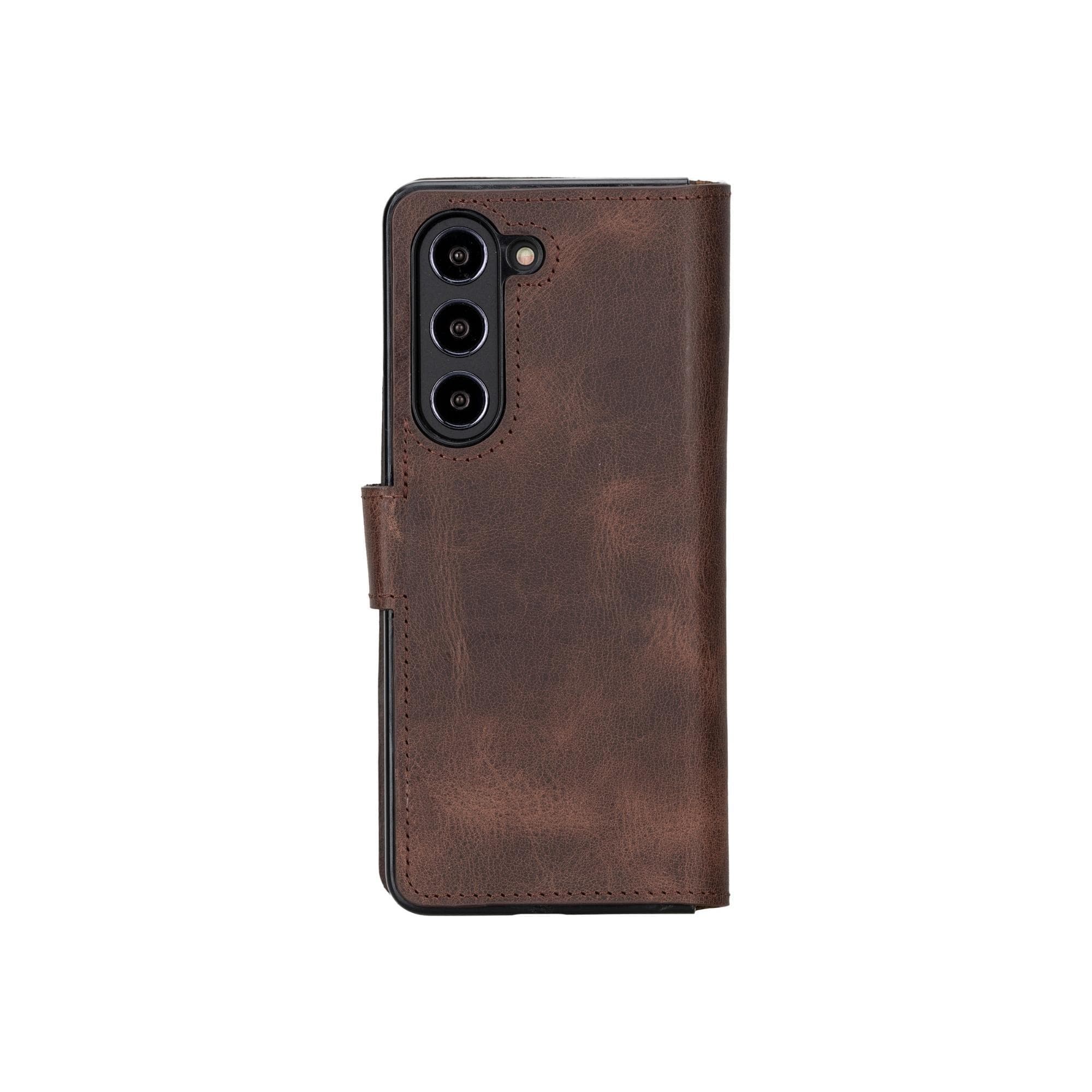 Wallet ID Samsung Galaxy Z Fold 5 Genuine Leather Folio Case