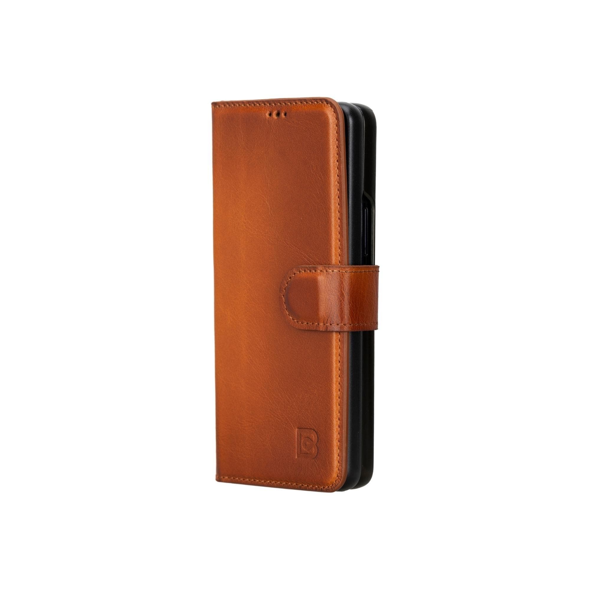 Wallet ID Samsung Galaxy Z Fold 5 Genuine Leather Folio Case