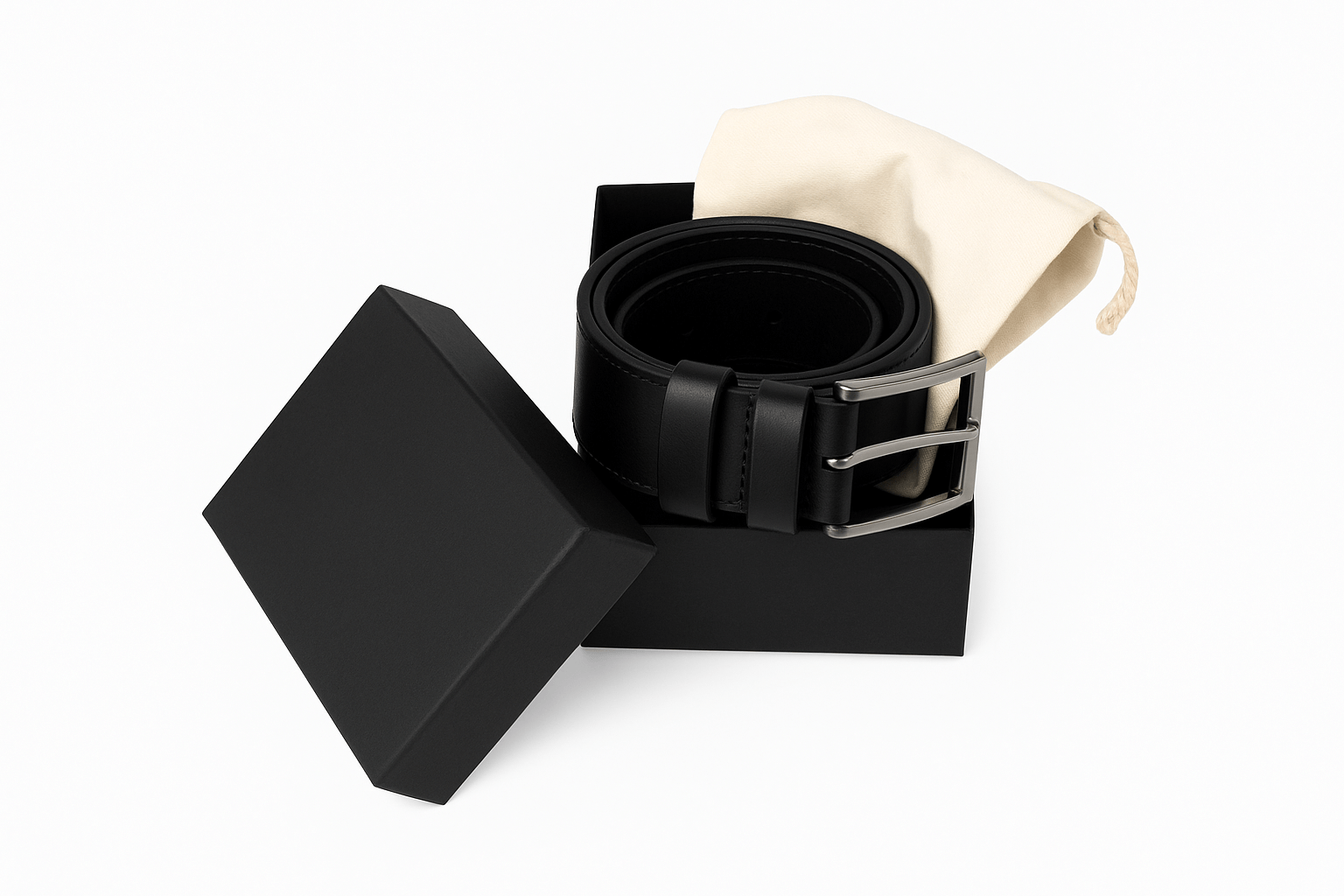 Sport Man Men's Genuine Leather Belt