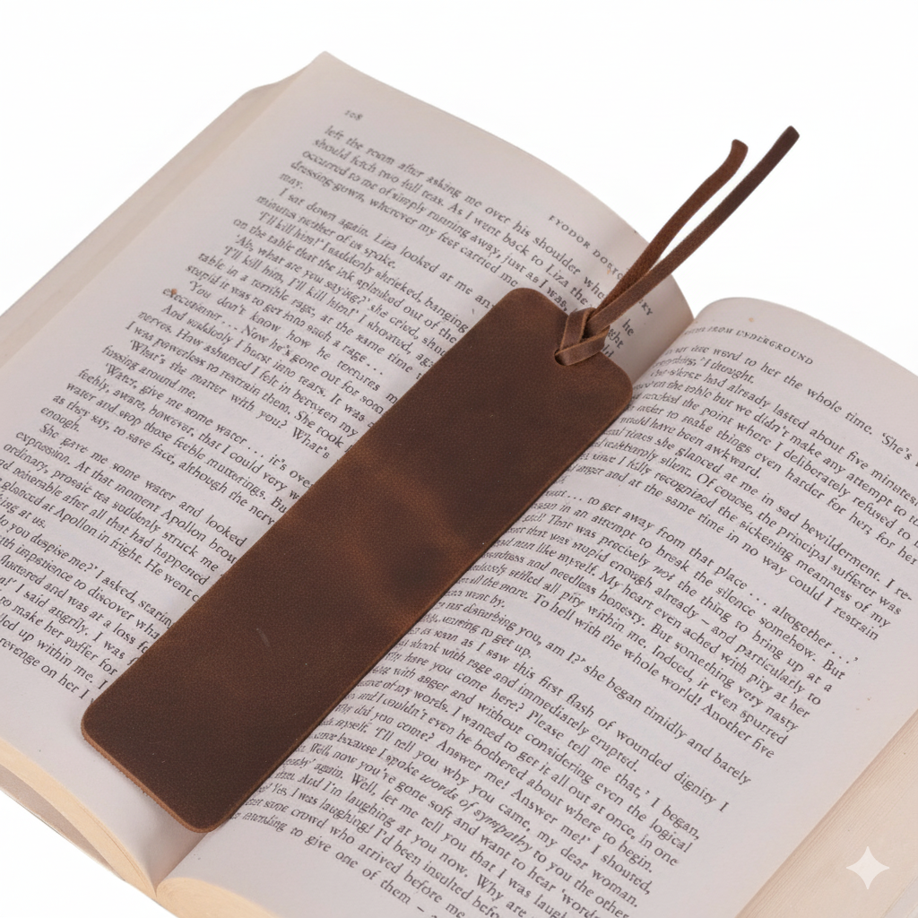 Markora Genuine Leather Bookmark