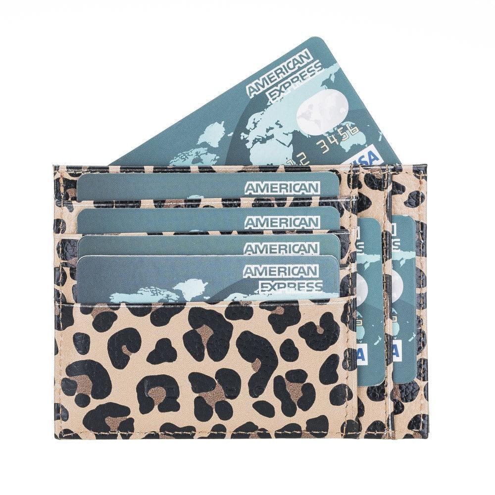 Zip Genuine Leather Card Holder
