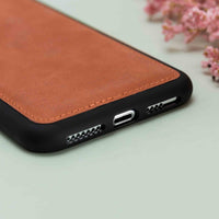 Flex Cover Leather Case for iPhone XS Max (6.5") - SALMON - saracleather