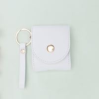 Mai Leather Case for AirPods 1 & 2 - WHITE - saracleather