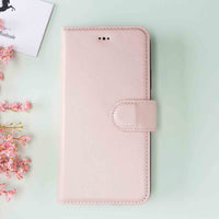 Magic Magnetic Detachable Leather Wallet Case for iPhone XS Max (6.5") - PINK - saracleather