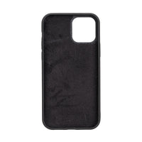Magic Magnetic Detachable Leather Wallet Case for iPhone 12 (6.1") - BLACK - saracleather
