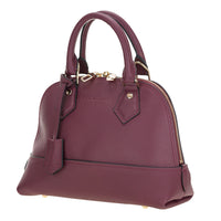 Daisy Women's Leather Handbags - BORDEAUX - saracleather