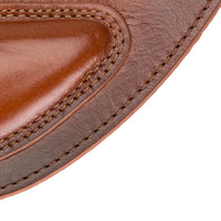 Cushioned Leather Mouse Pad - EFFECT BROWN - saracleather
