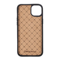 Flex Cover Leather Back Case with Card Holder for iPhone 14 Plus (6.7") - EFFECT TAN