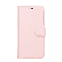 Magic Magnetic Detachable Leather Wallet Case with RFID for iPhone 13 Pro (6.1") - PINK