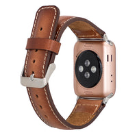 Full Grain Leather Band for Apple Watch - EFFECT BROWN