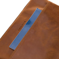Awe Leather Case for Apple Macbook Pro 13" / Macbook Air 13" - EFFECT BROWN - saracleather