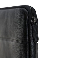Awe Leather Case for Apple Macbook Pro 13" / Macbook Air 13" - BLACK - saracleather