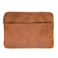 Awe Leather Case for Apple Macbook Pro 13" / Macbook Air 13" - EFFECT BROWN - saracleather