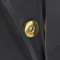 Eleni Women's Leather Bag - BLACK - saracleather