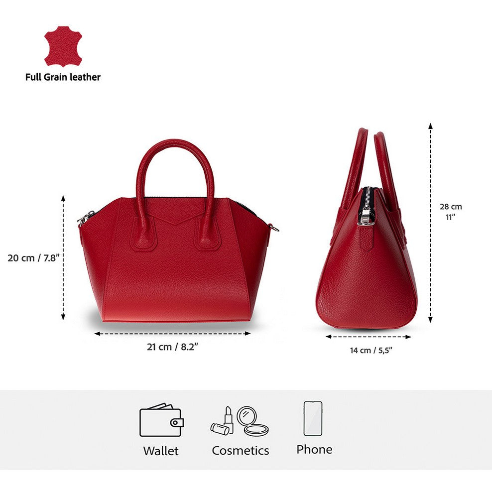 Lorenza Genuine Leather Women's Bag, Small