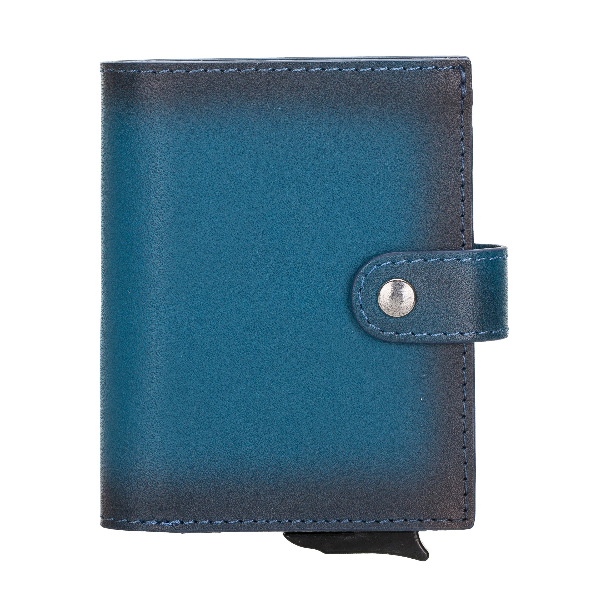 Palermo Genuine Leather Mechanical Card Holder