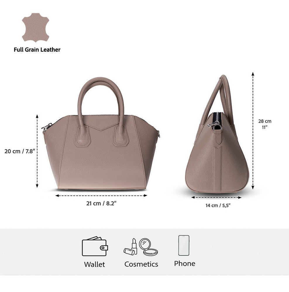 Lorenza Genuine Leather Women's Bag, Medium