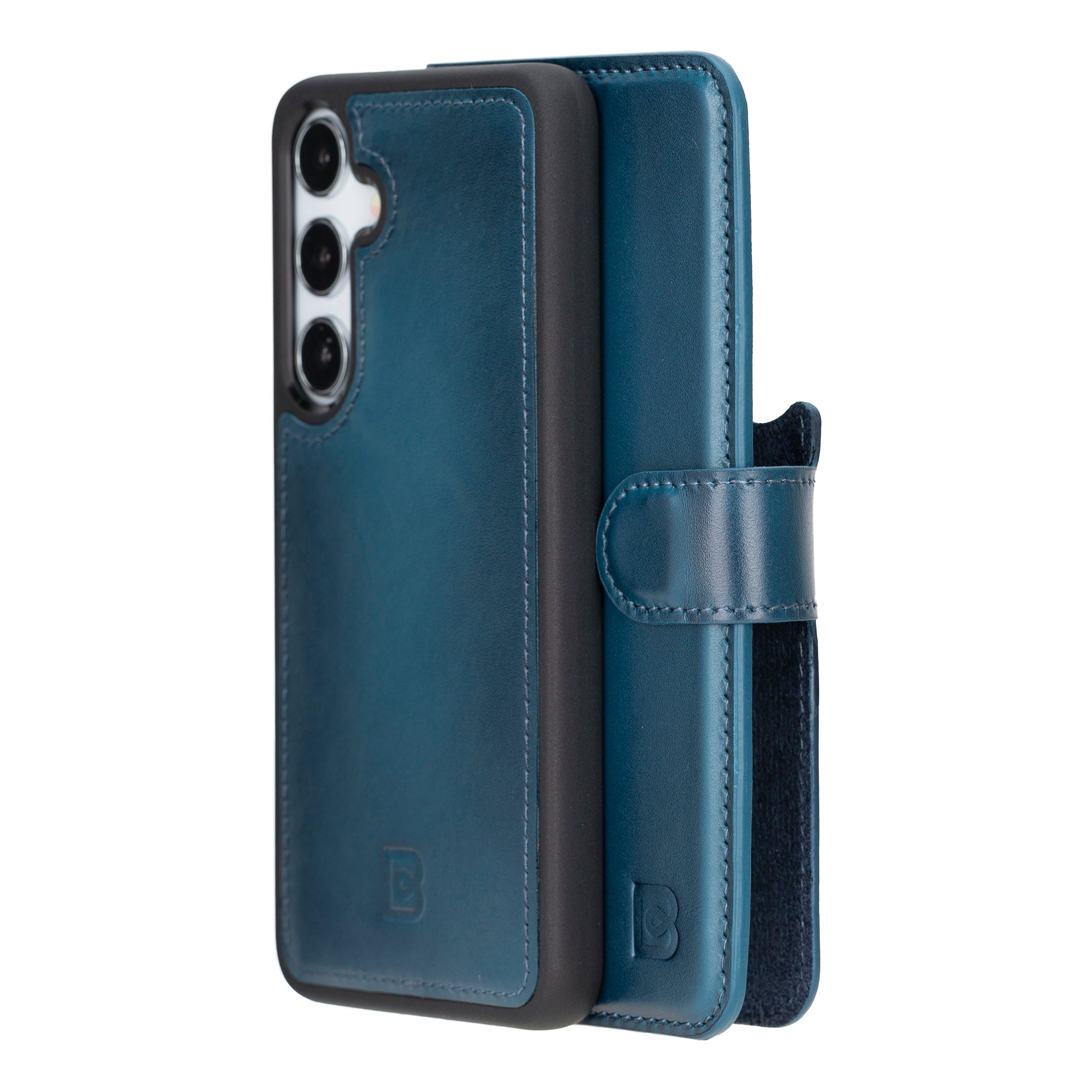 Magic Samsung Galaxy S24 Ultra Detachable Leather Wallet Case