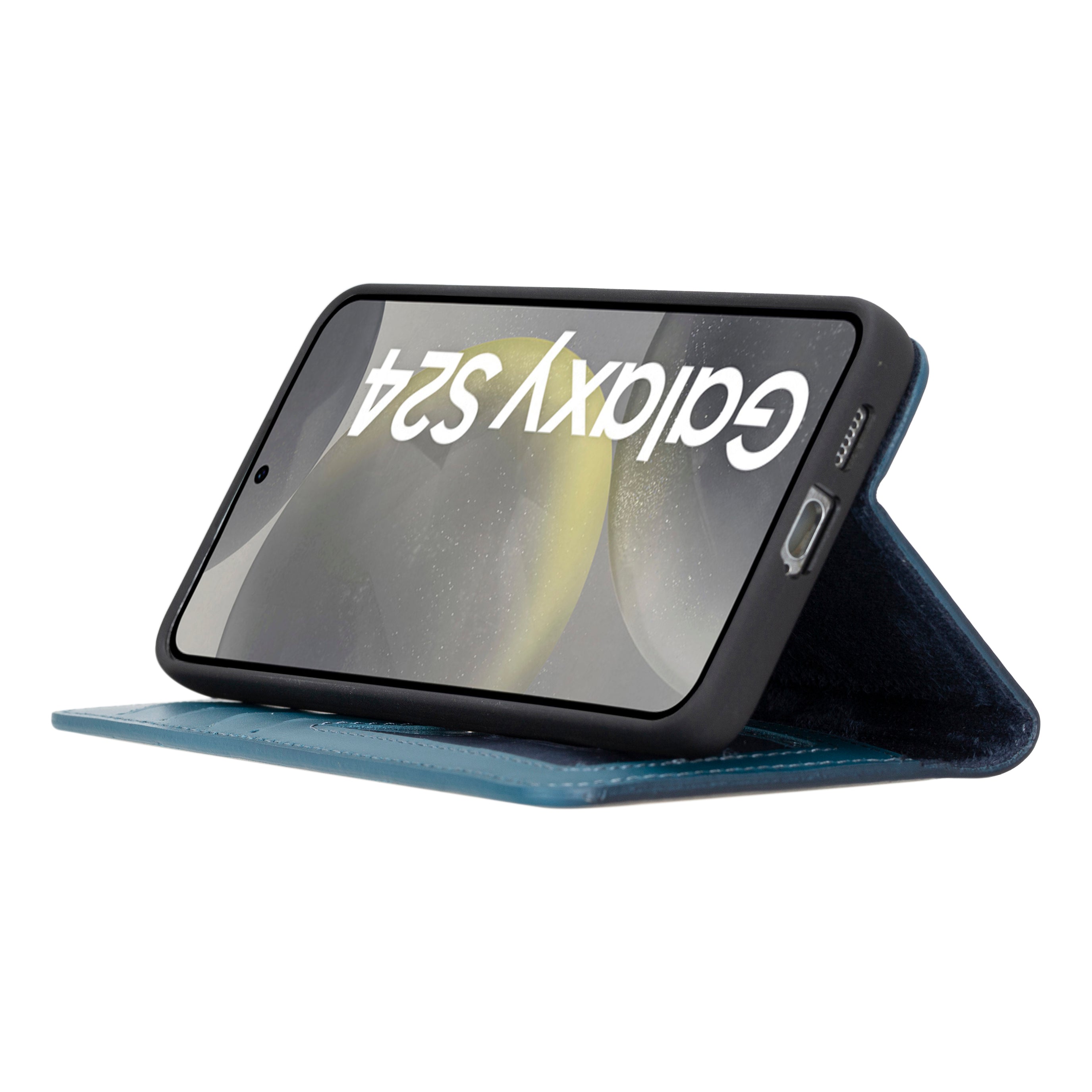 Magic Samsung Galaxy S24 Ultra Detachable Leather Wallet Case